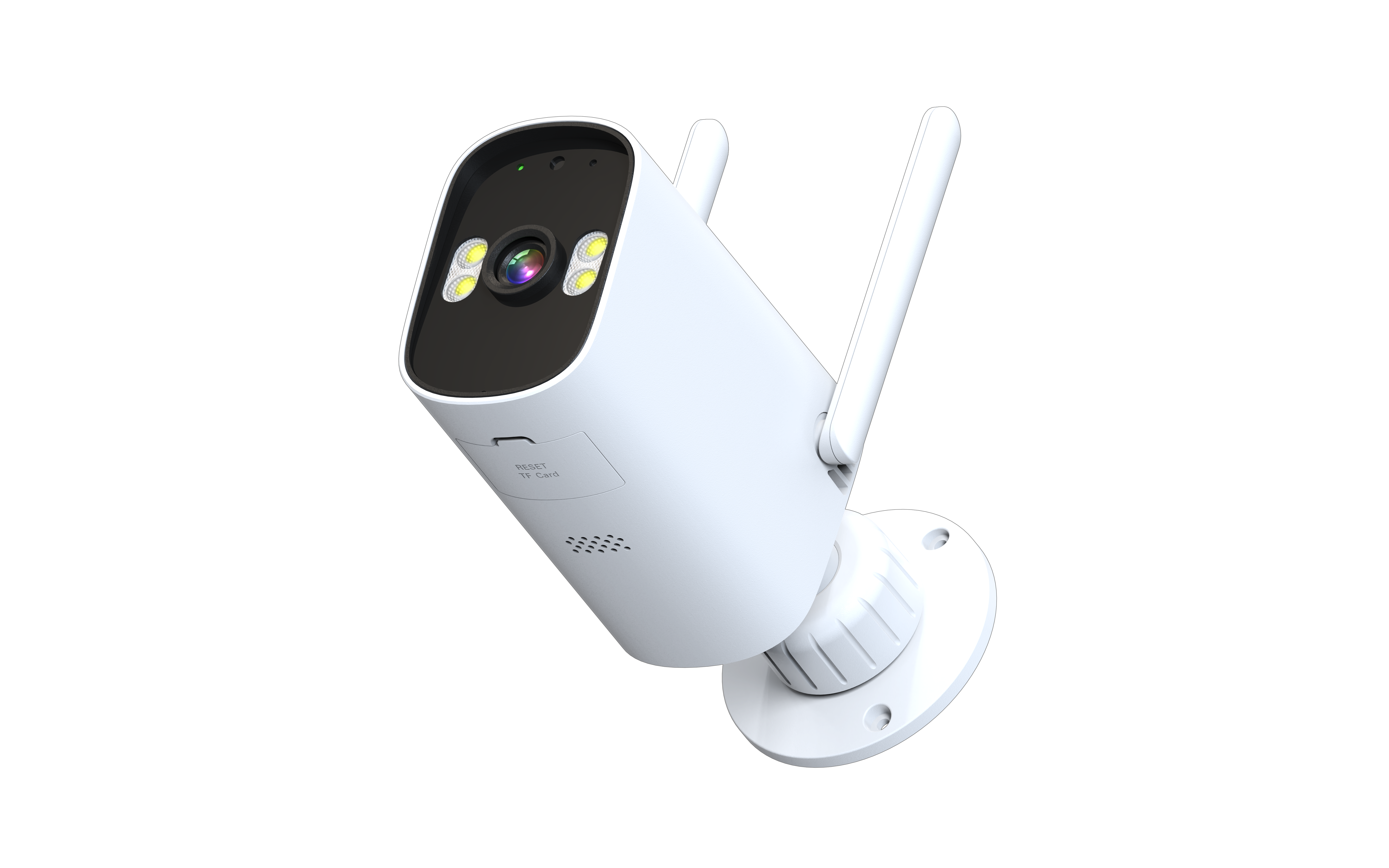 Câmara Wi-Fi Exterior Fixa com LED 4MP