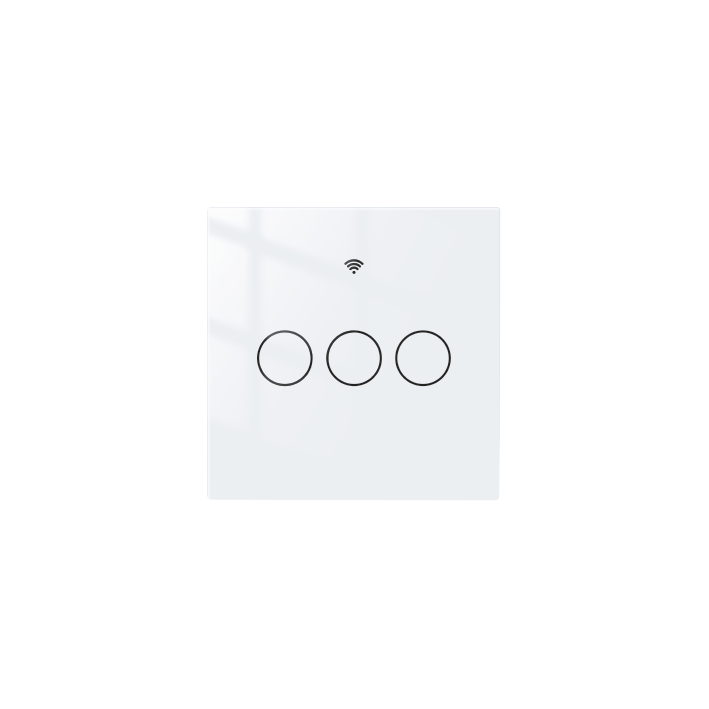 Interruptor sem fios RF433 1 a 3 canais