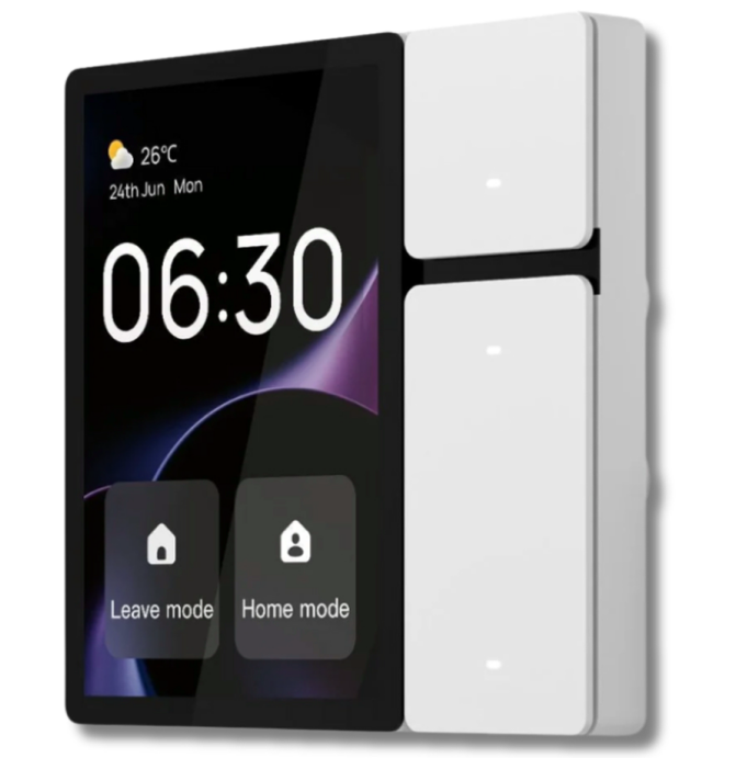 Painel de controlo com ecrã 3,5''